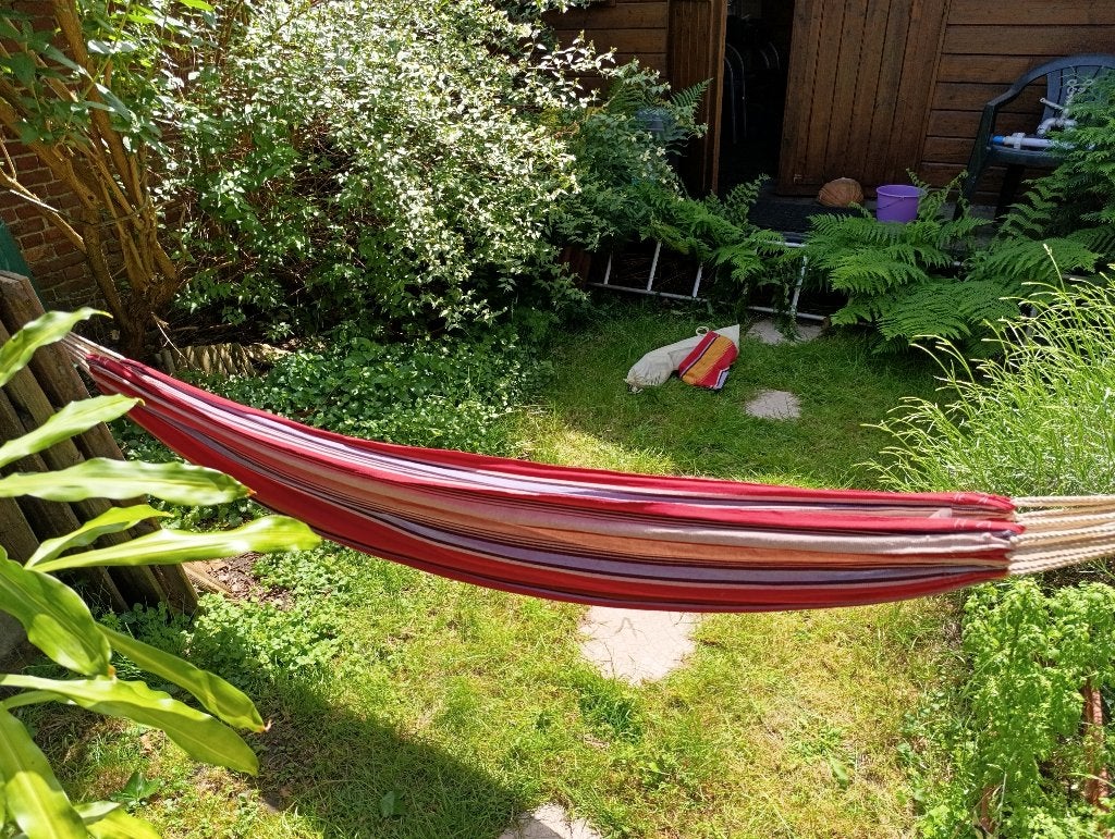 hangmat, Tuin en Terras, Hangmatten, Ophalen of Verzenden, Zo goed als nieuw, Eenpersoons, Buiten