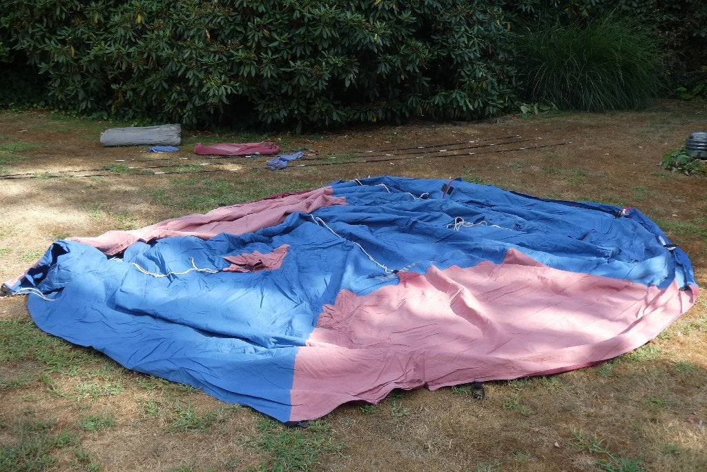 Tent Lafuma Antibes 4/5, Enlèvement, Utilisé, Jusqu'à 4