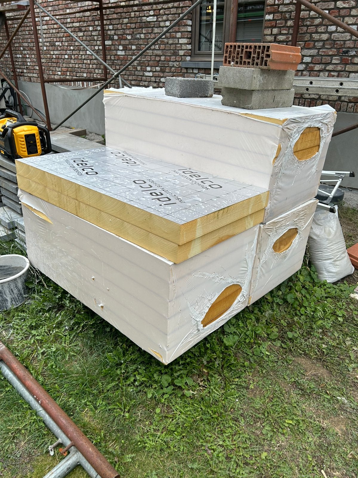 PIR isolatie platen 8 cm, Neuf, 10 à 15 m², Enlèvement, Mousse rigide (PIR)