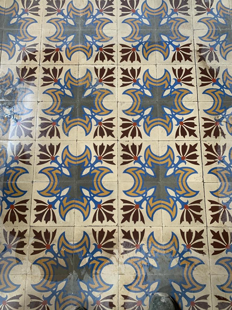 Ancien carreau de ciment à donner, Bricolage & Construction, Enlèvement
