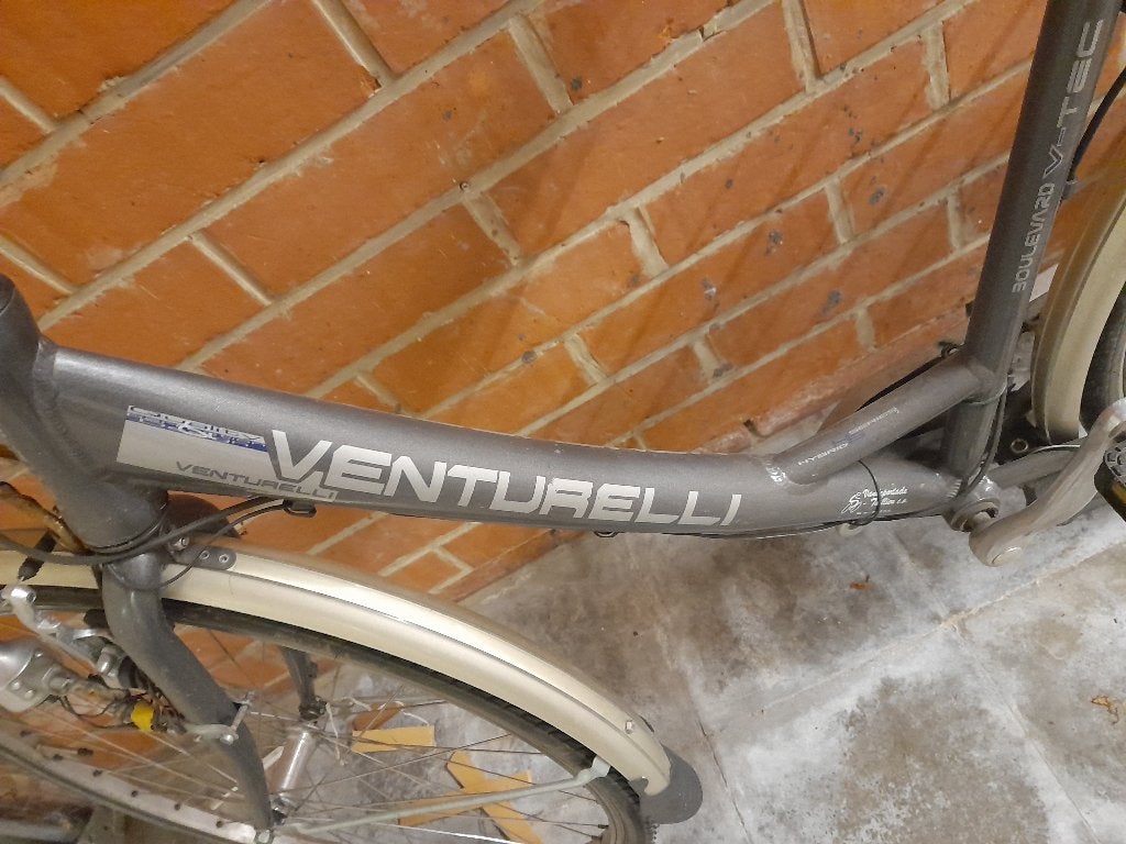 vrouwenfiets, Fietsen en Brommers, Fietsen | Dames | Damesfietsen, Ophalen, Gebruikt, Velgrem, Overige merken