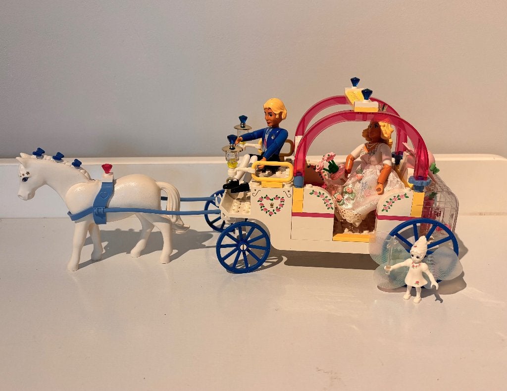 Set vintage Lego Belville 5827 Royal Carriage, complet !, Enfants & Bébés, Complet, Lego, Ensemble complet, Comme neuf