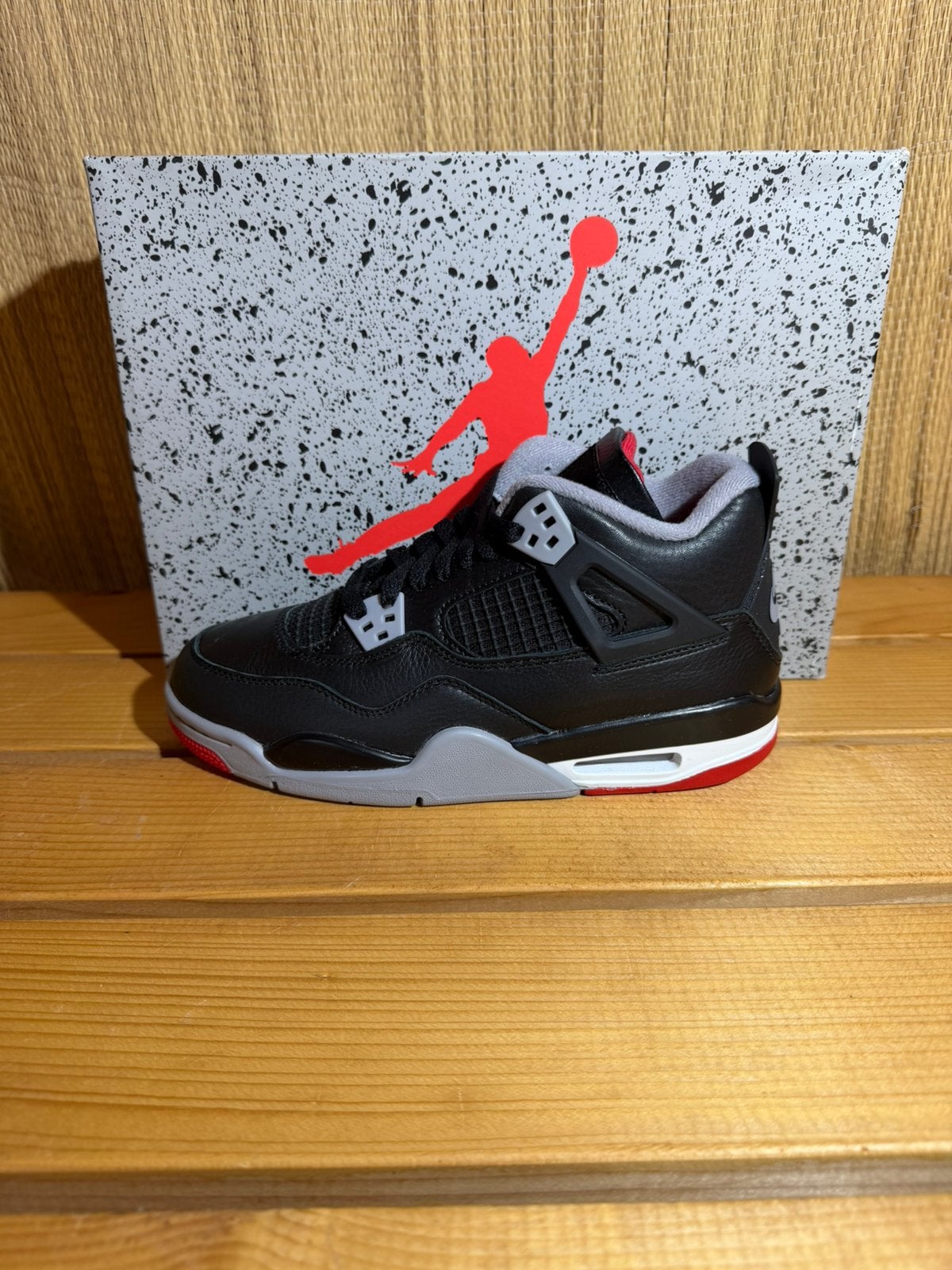 Jordan 4 Retro Bred Reimagined (GS), Ophalen of Verzenden, Nieuw