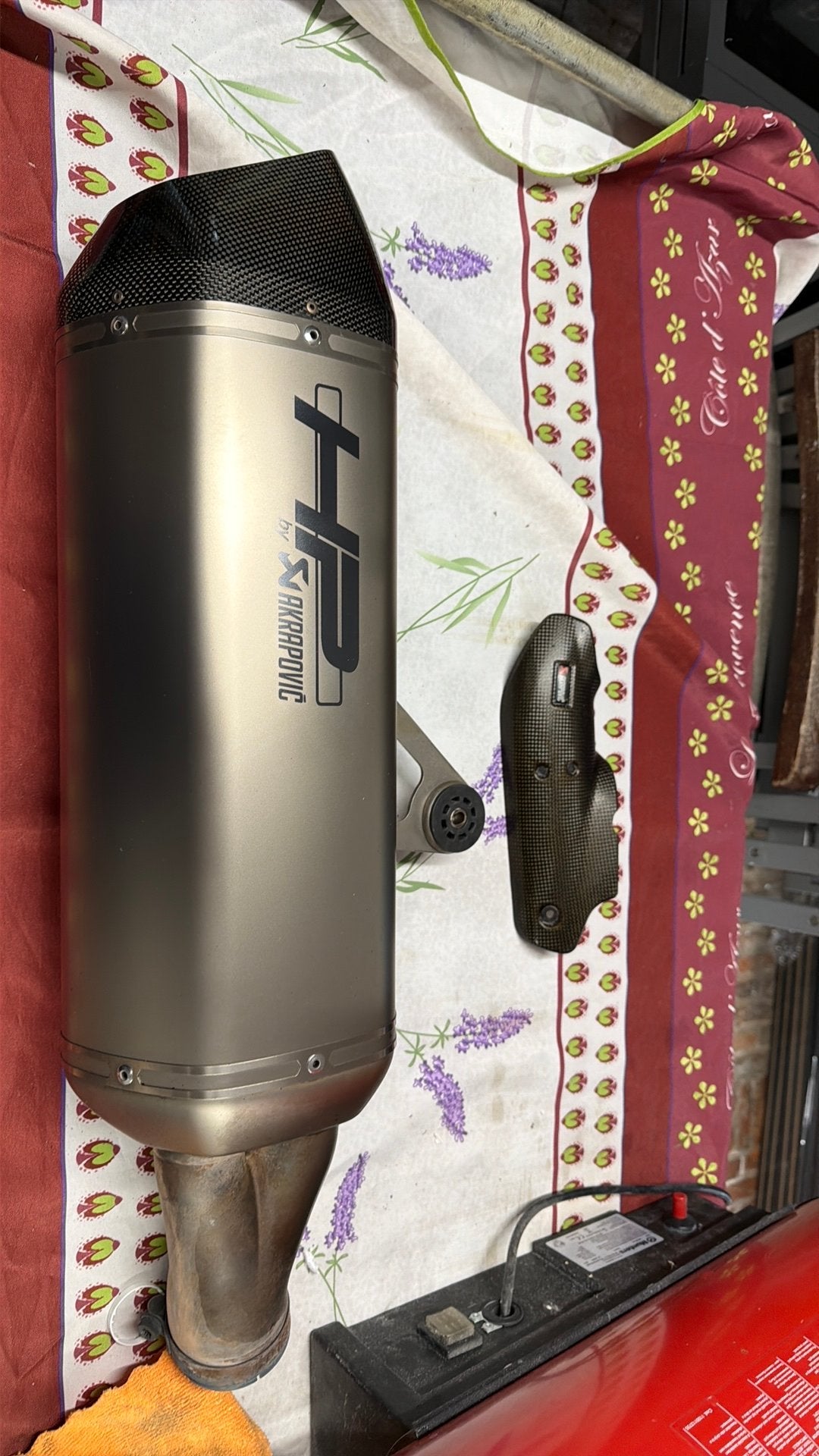 Acrapovic BMW GS 1200 LC, Ophalen