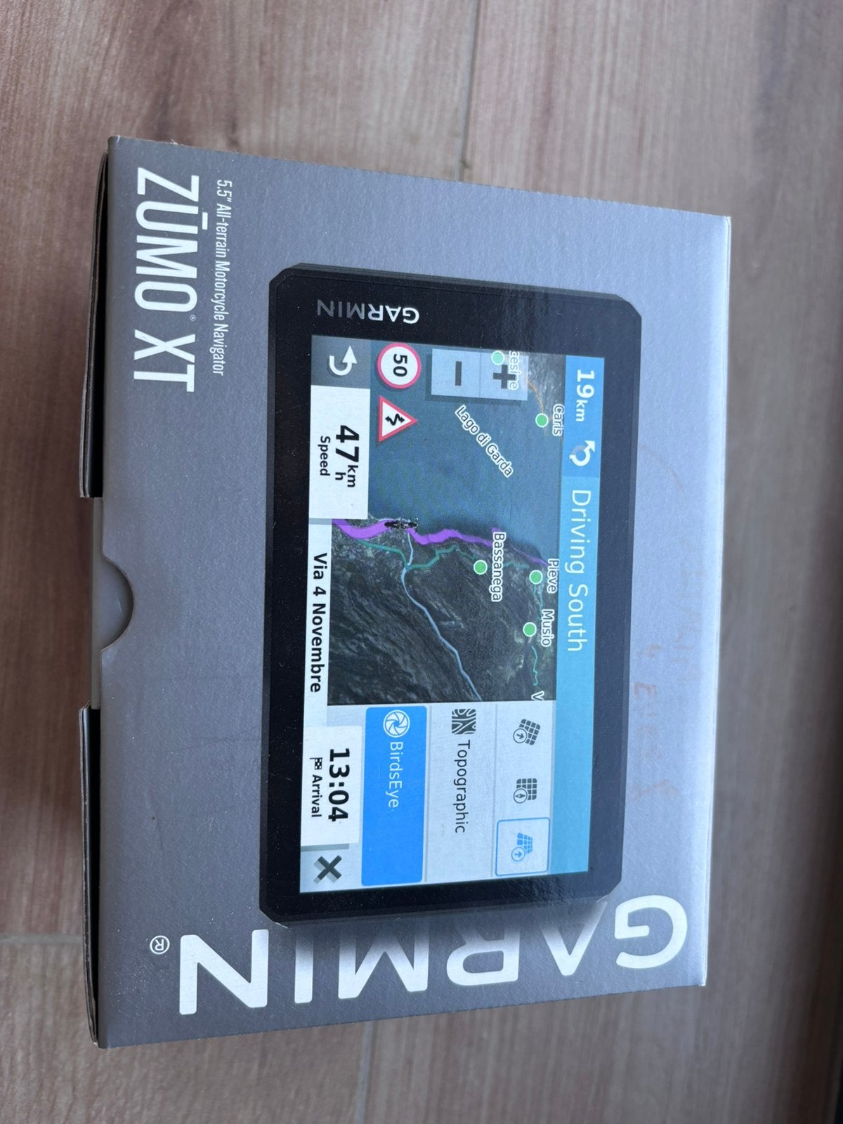 Garmin zūmo XT – GPS moto 5,5 pouces – Neuf, jamais utilisé, Motoren, Ophalen, Zo goed als nieuw