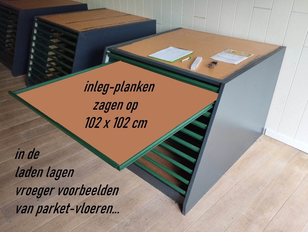 Ladenkast - Ladenblok - Gereedschapskast (3x), Ophalen