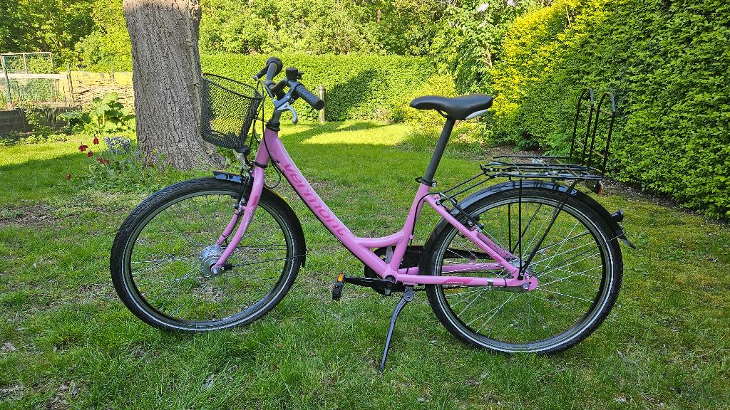 Meisjesfiets Vermont Roseville 24 inch, 7 versnellingen, Fietsen en Brommers, Velgrem, Versnellingen, Vermont, Ophalen
