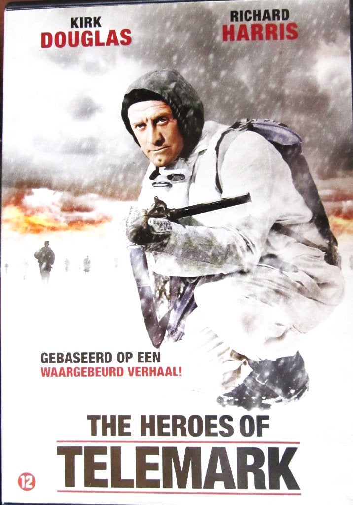 DVD OORLOG- THE HEROES OF TELEMARK (KIRK DOUGLAS) ZELDZAAM, Engels, Alle leeftijden, Nederlands, Ophalen of Verzenden