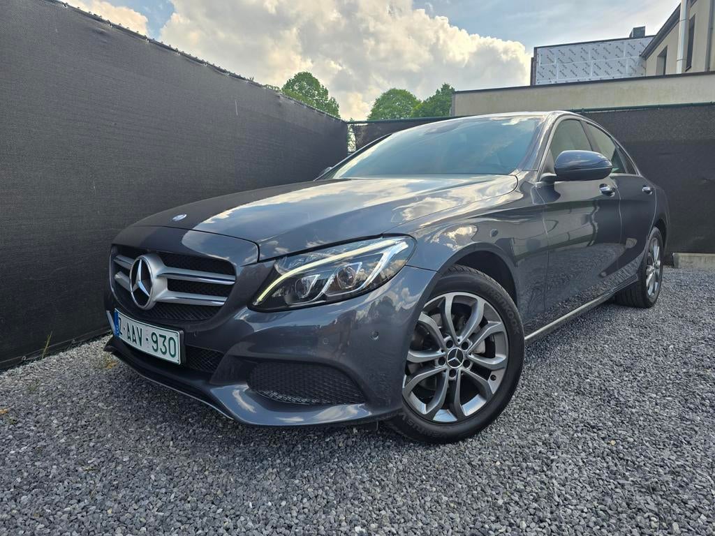 Mercedes C180 Essence 2016 avec 125 000 km ***GARANTIE DE 12, Autos, Cuir, Achat, Euro 6, Entreprise
