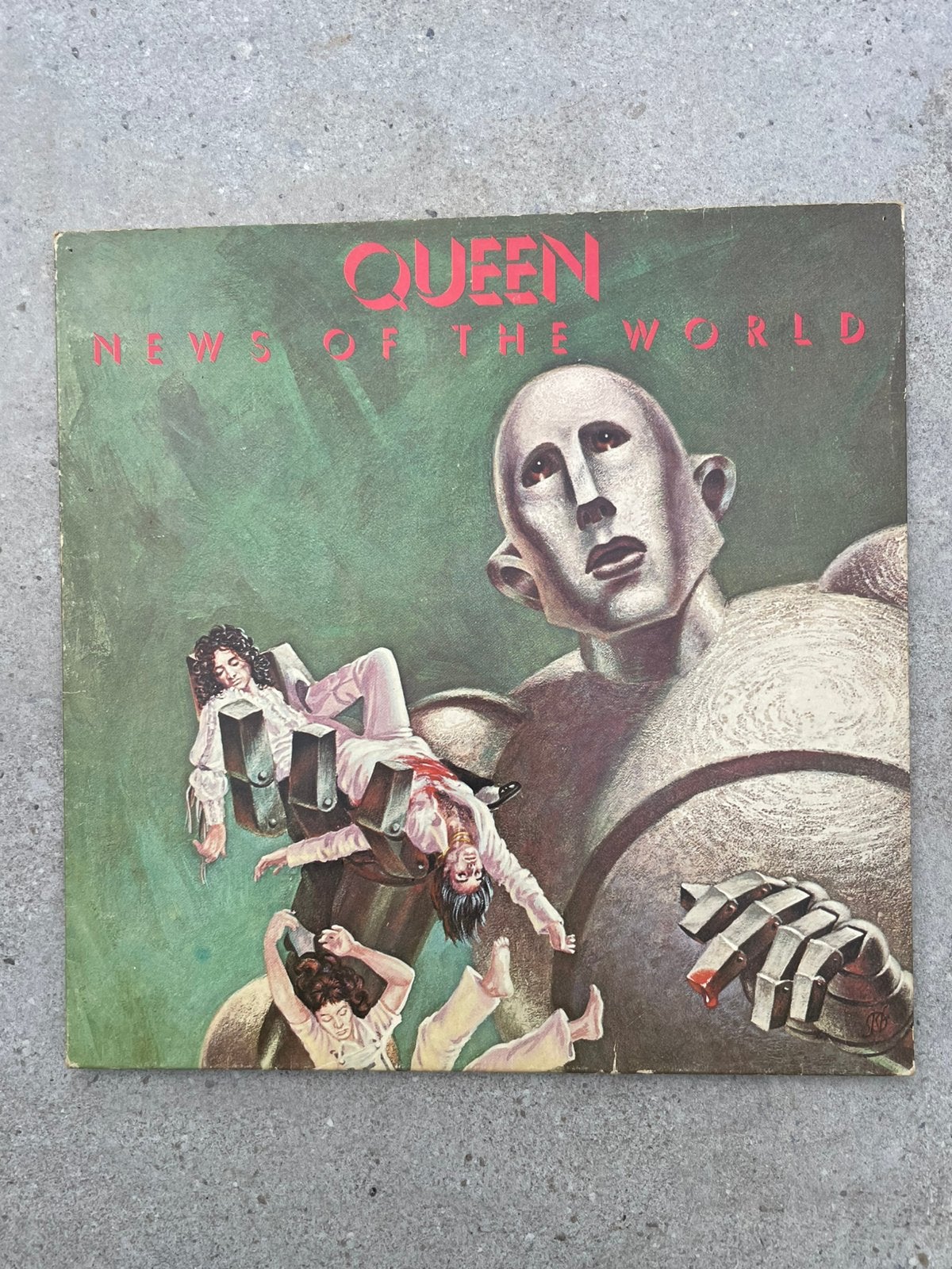 Queen – News of the World – Vinyle 33 tours original – 1977, Ophalen of Verzenden, Gebruikt, Poprock
