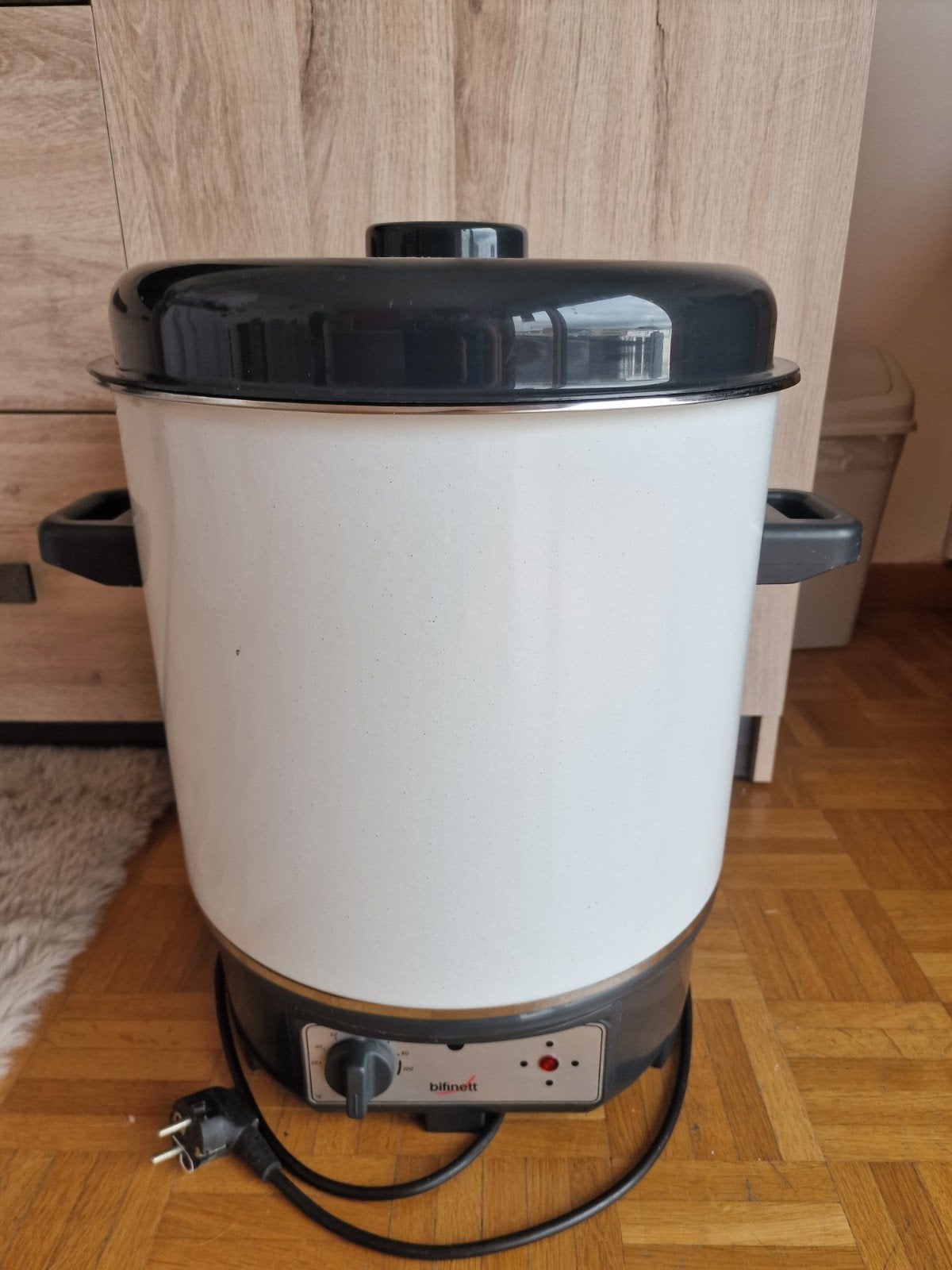 Inmaakketel, Ophalen, Gebruikt