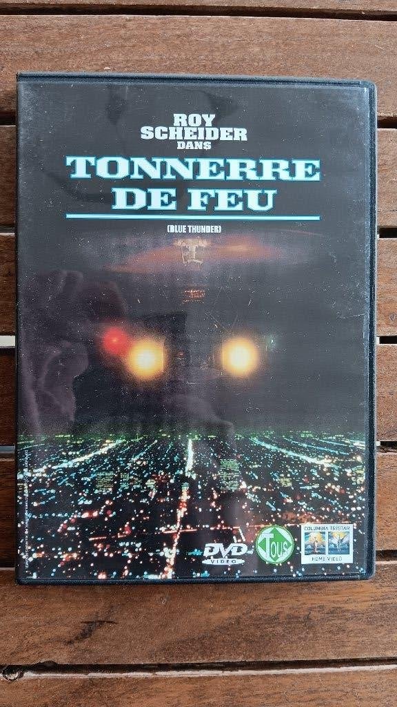 )))  Tonnerre de Feu  //  Roy Scheider //  Thriller  (((, CD & DVD, Enlèvement ou Envoi, Tous les âges, Néerlandais, Thriller d'action