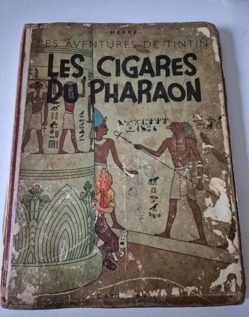 BdTintin les cigares du pharaon A18, Livres, BD, Envoi