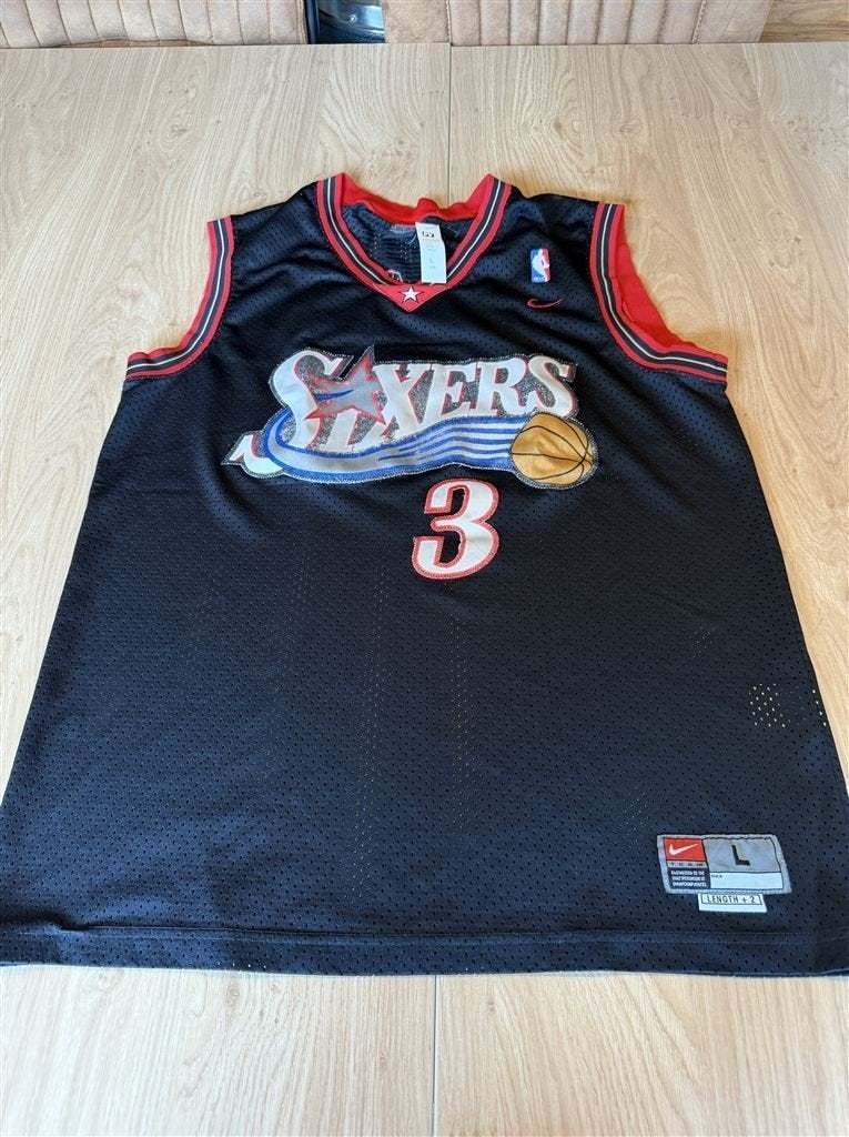 NBA Philadelphia 76ers #3 Iverson Shirt Nike Team Basketbal, Ophalen of Verzenden, Zo goed als nieuw