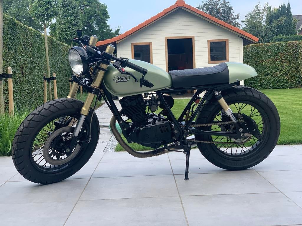 Mash Seventy-Five 125CC, Ophalen, Zo goed als nieuw