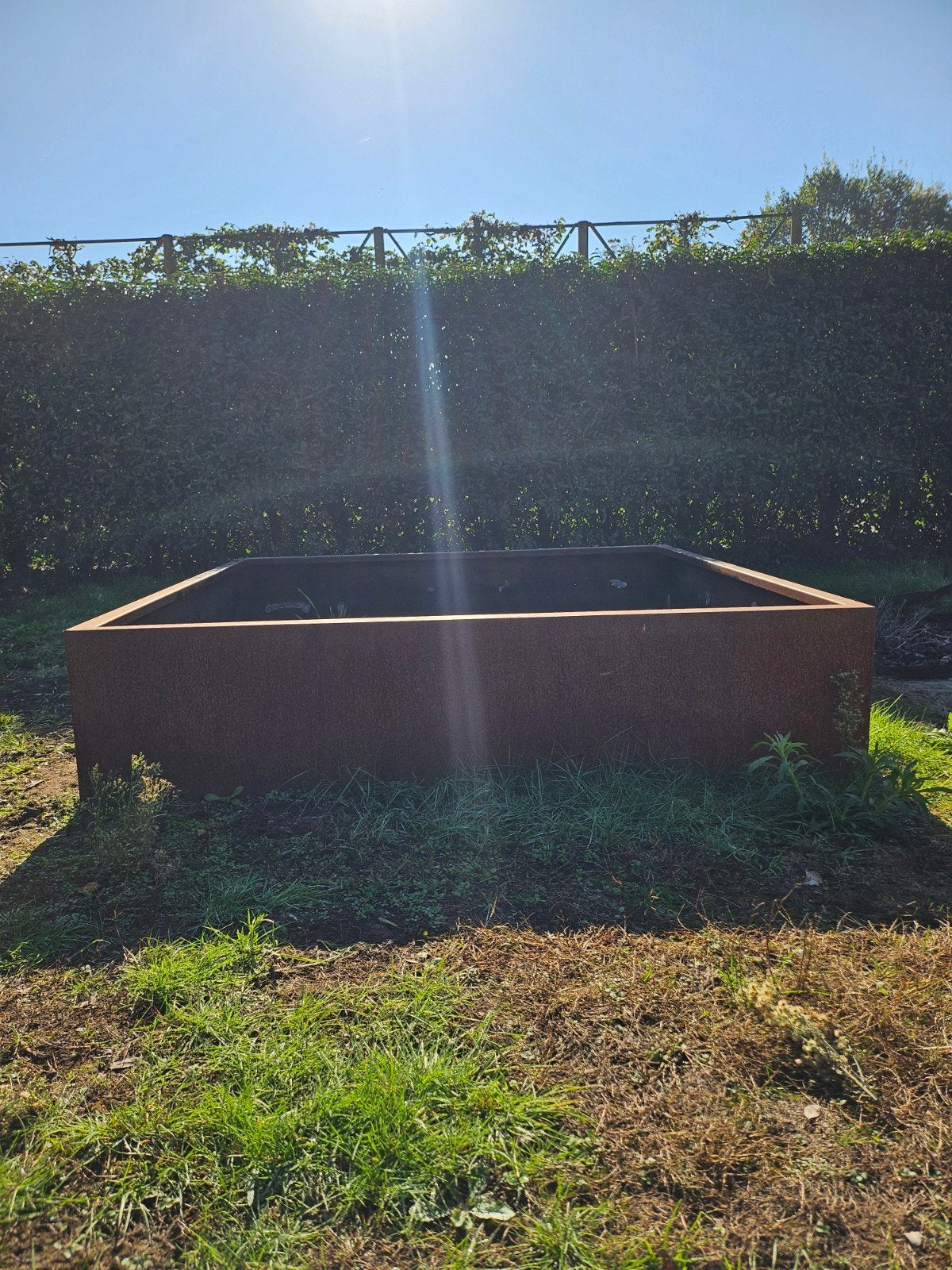 bloembak cortenstaal, Tuin en Terras, Ophalen