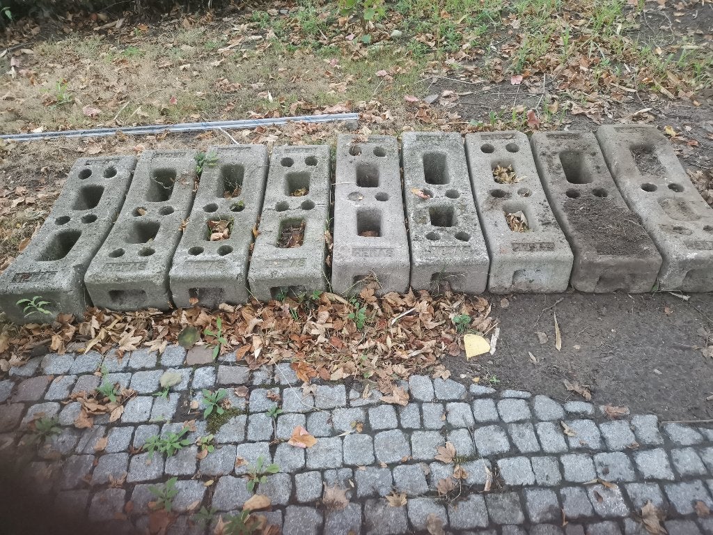 10 zware Heras hekkens, Doe-het-zelf en Bouw, IJzerwaren en Bevestigingsmiddelen, Ophalen, Gebruikt, 250 mm of meer, Overige typen