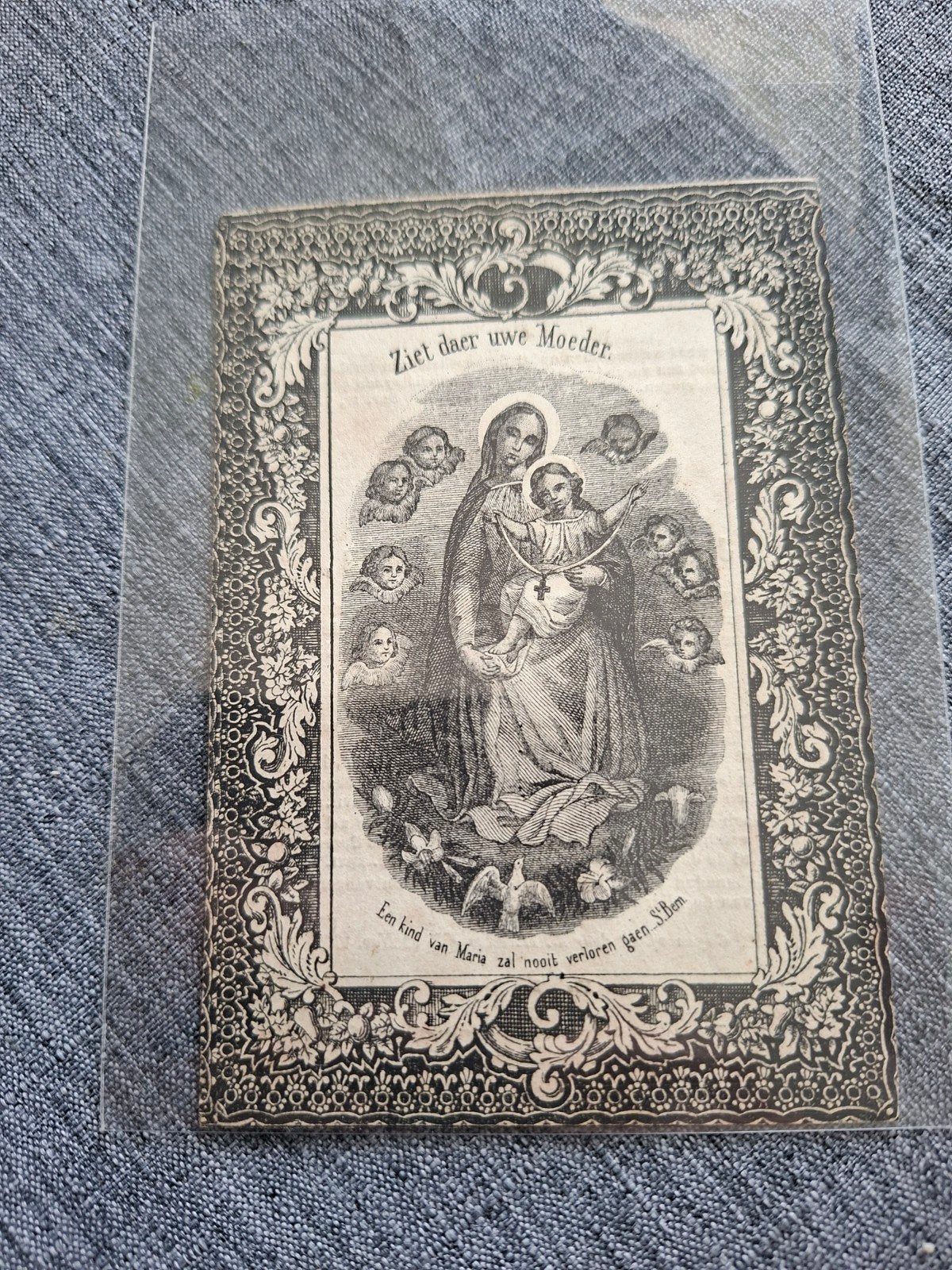 Bidprentje, Verzamelen, Religie, Ophalen of Verzenden