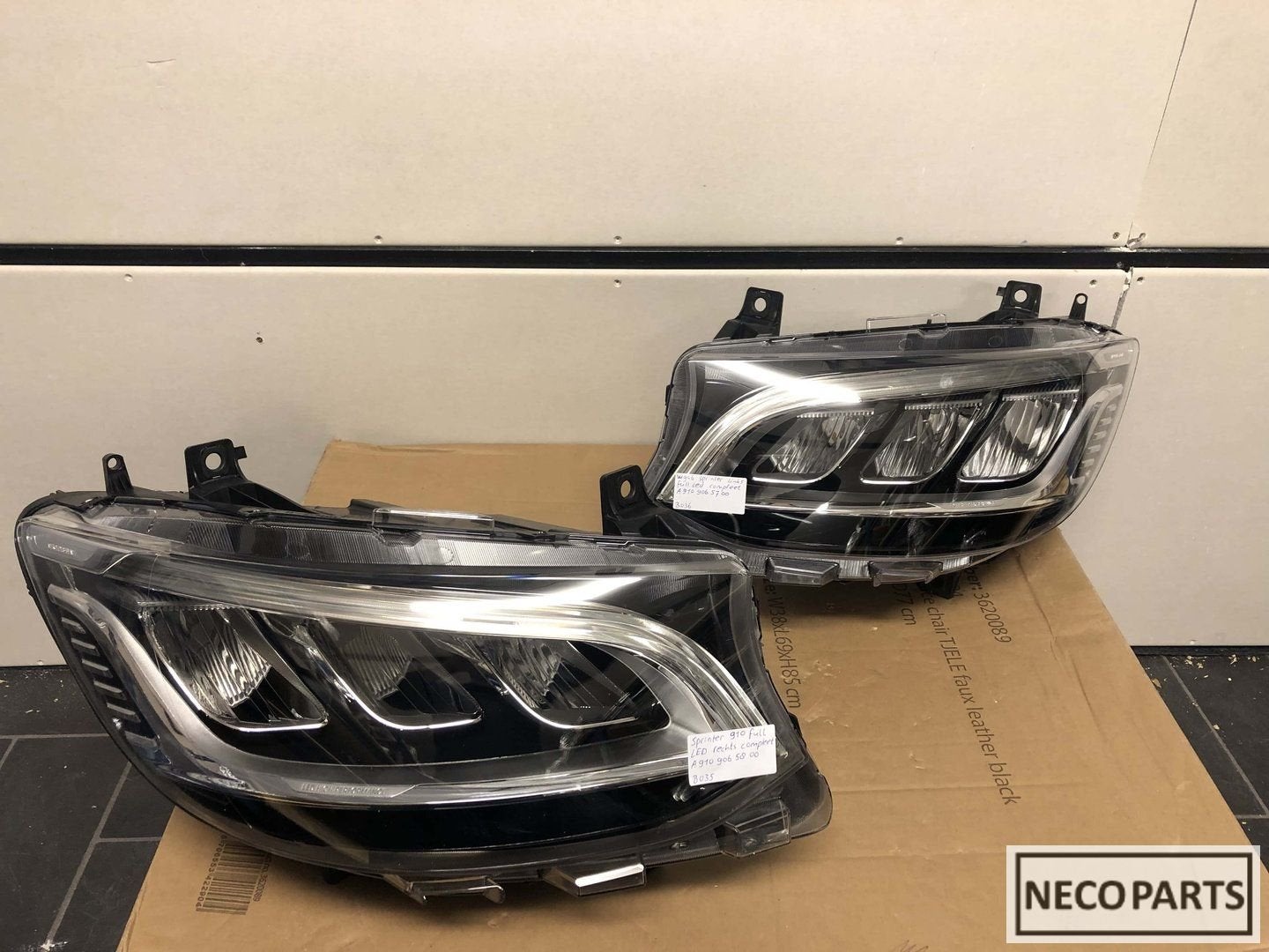 Sprinter w907 910 full led koplamp compleet origineel, Utilisé, -, -, Enlèvement ou Envoi