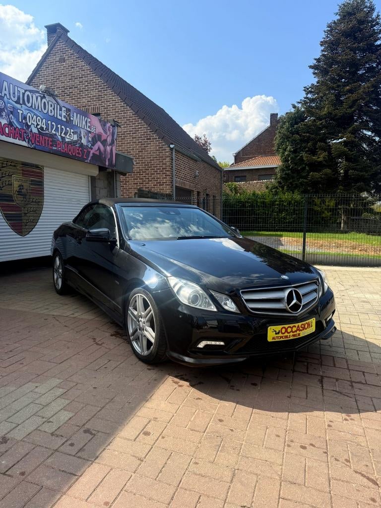 Mercedes E220cdi cabriolet pack Amg, Entreprise, Automatique, Achat, Cabriolet
