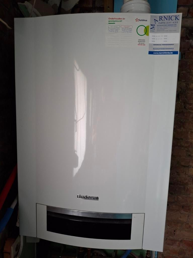 Buderus gasketel, Maison & Meubles, Poêles, Enlèvement, Suspendu, Gaz, Utilisé