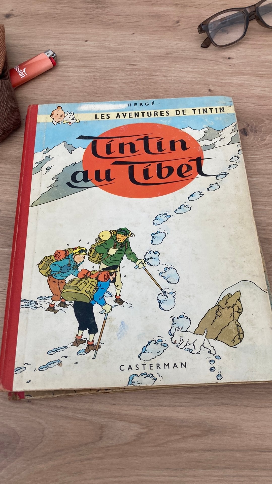 Tintin au tibet, Enlèvement ou Envoi, Comme neuf