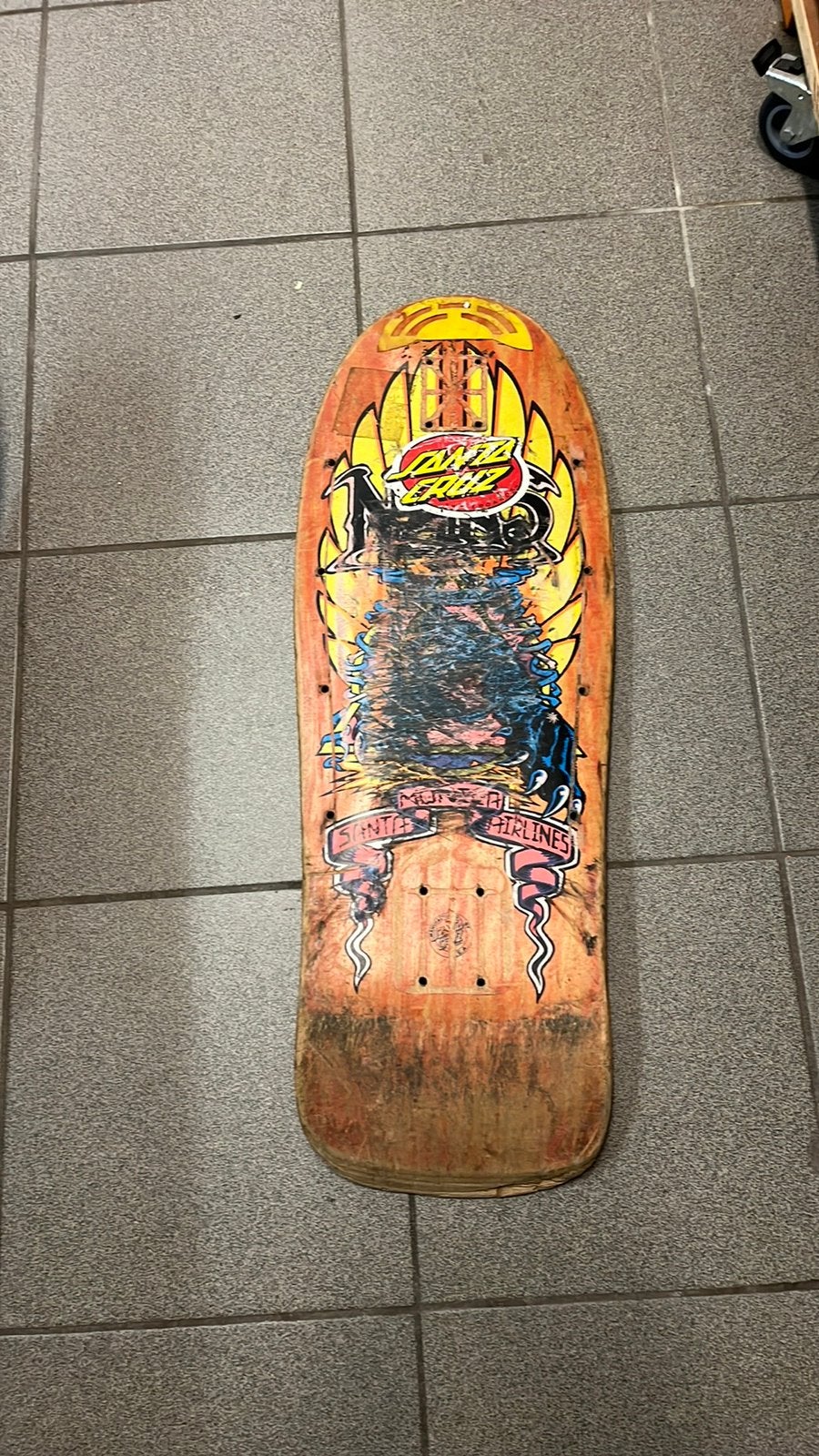 Santa cruz skate board, Ophalen of Verzenden, Zo goed als nieuw