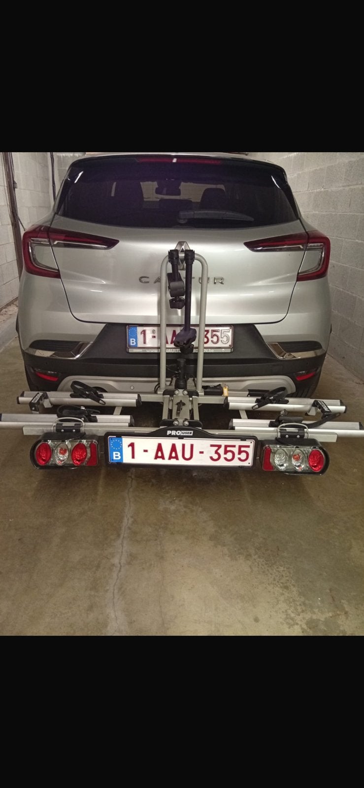 Elektrische fietsendrager voor 2 fietsen., Enlèvement, 2 vélos, Comme neuf