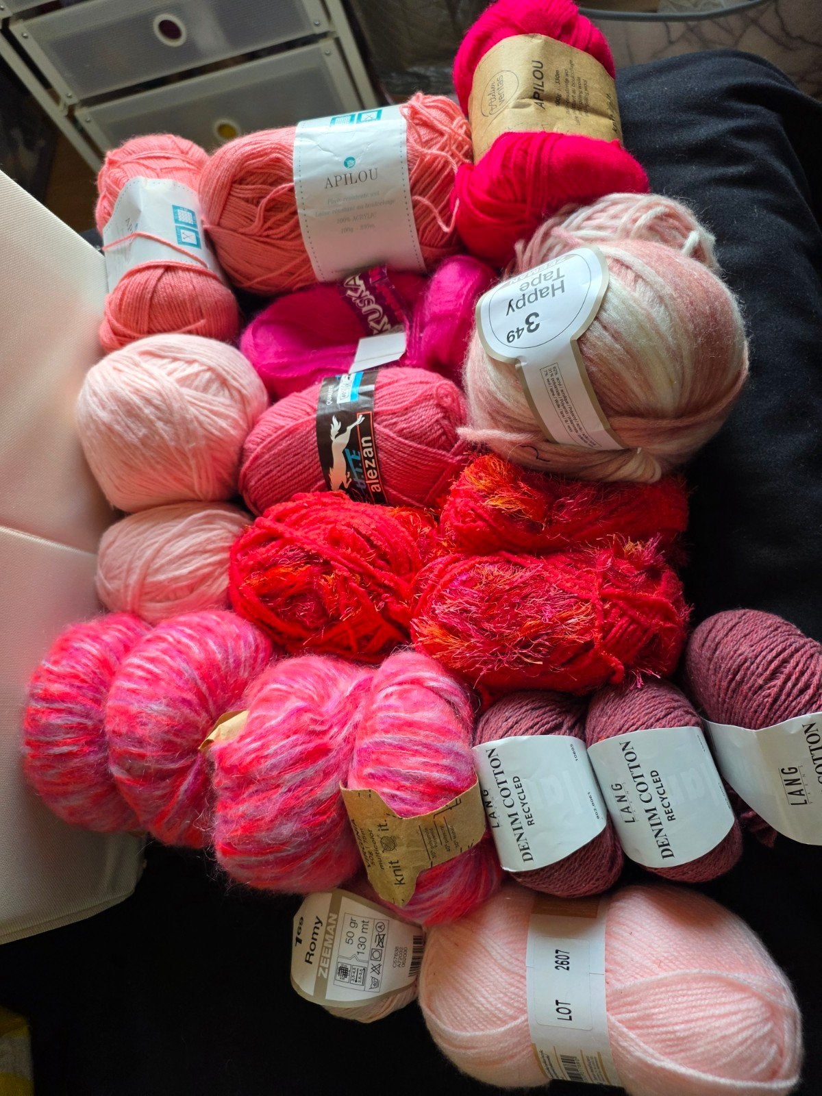 Assortiment  brei en haak katoen / wol, Ophalen of Verzenden