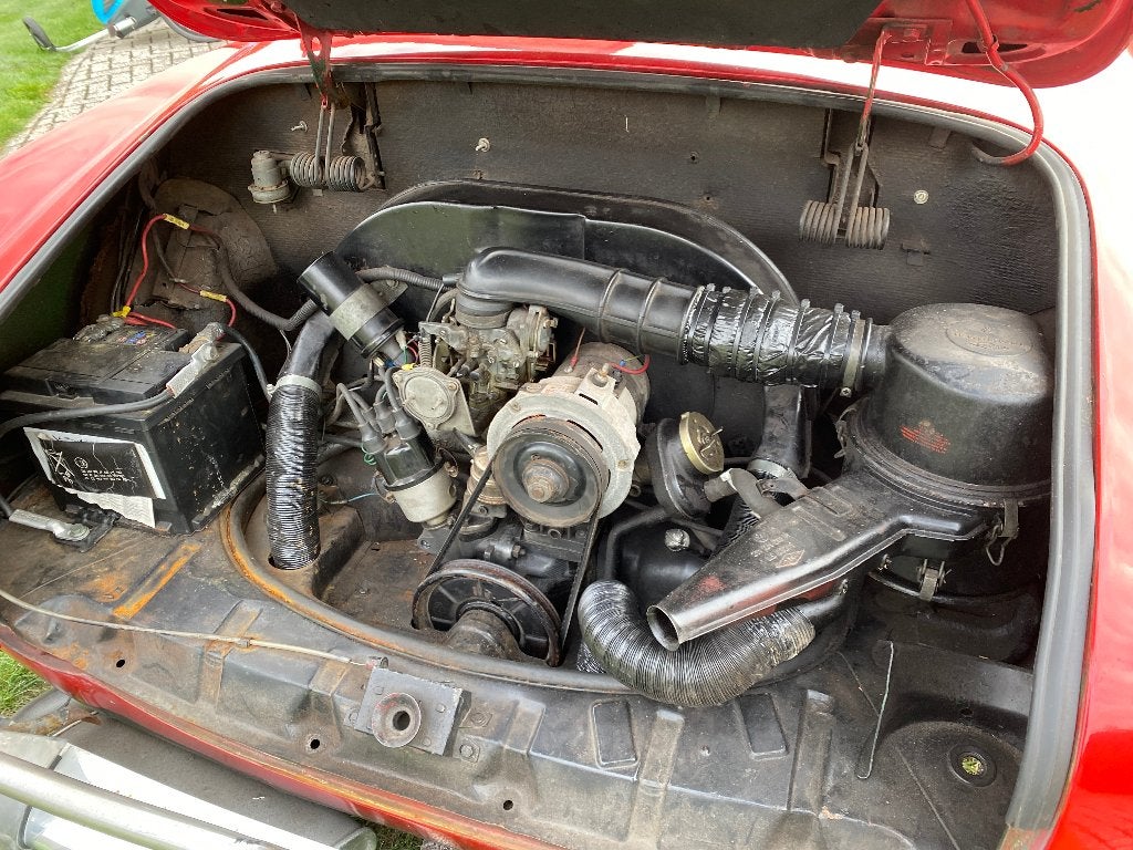 VW karmann ghia 1970 goede staat bieden mag, foto 12