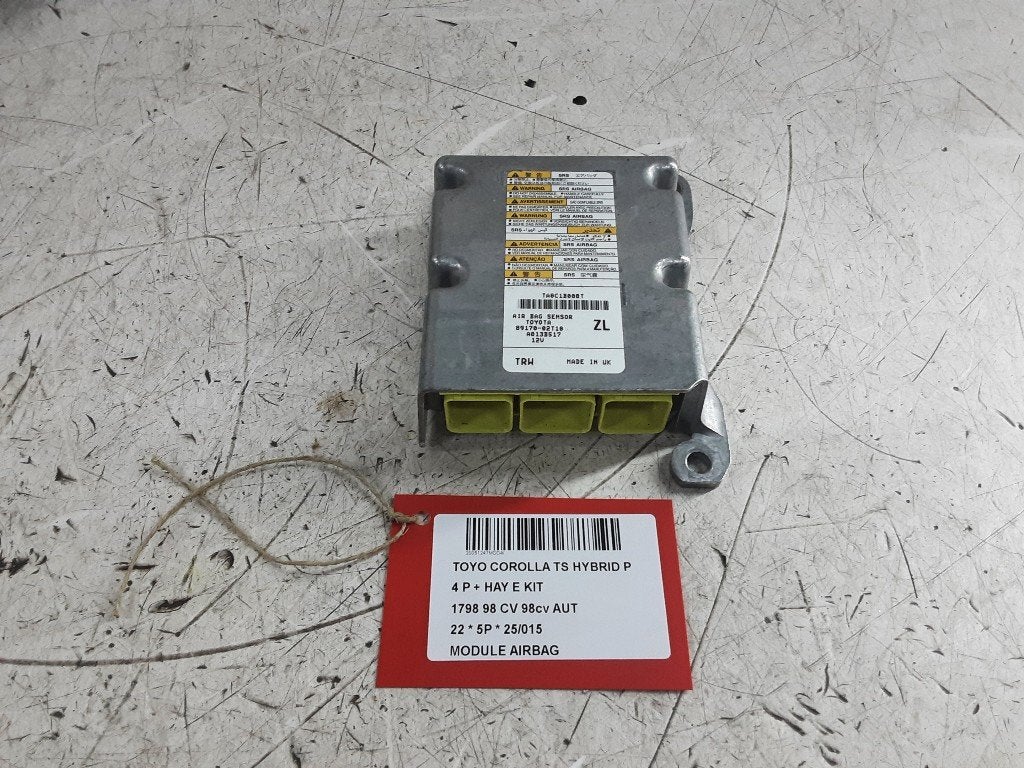 COMPUTER AIRBAG Toyota Corolla (E21) (8917002T10), Gebruikt, Mevr. I. Hauben, Toyota, Rue de l'Espoir 34 34
4030  GRIVEGNÉE, BE