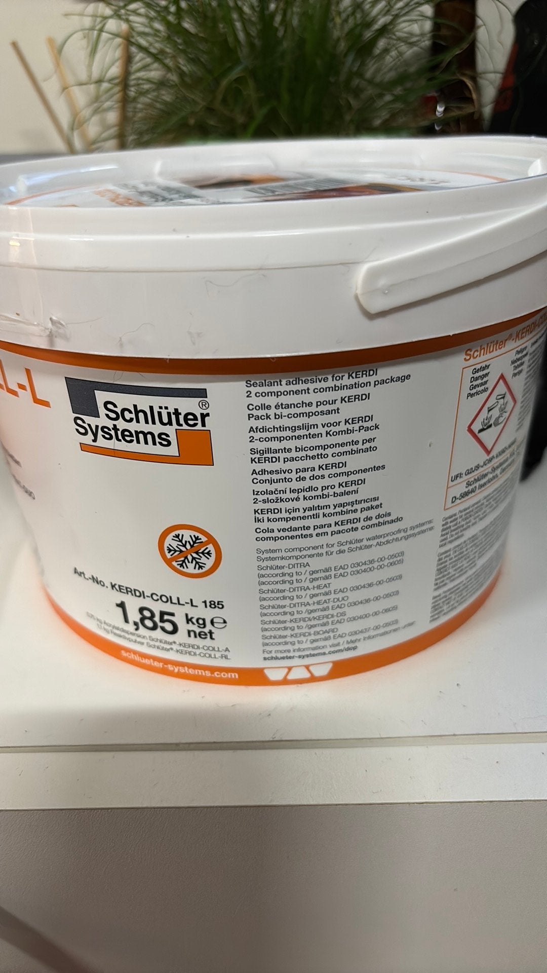 KERDI-COLL (tweecomponentenlijm), Doe-het-zelf en Bouw, Ophalen, Nieuw