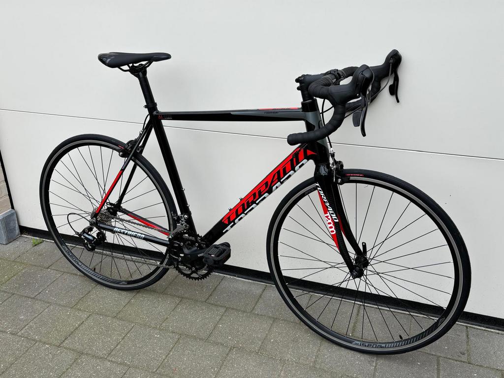 Koersfiets alu kader 56 cm hoog, Fietsen en Brommers, Ophalen, Zo goed als nieuw