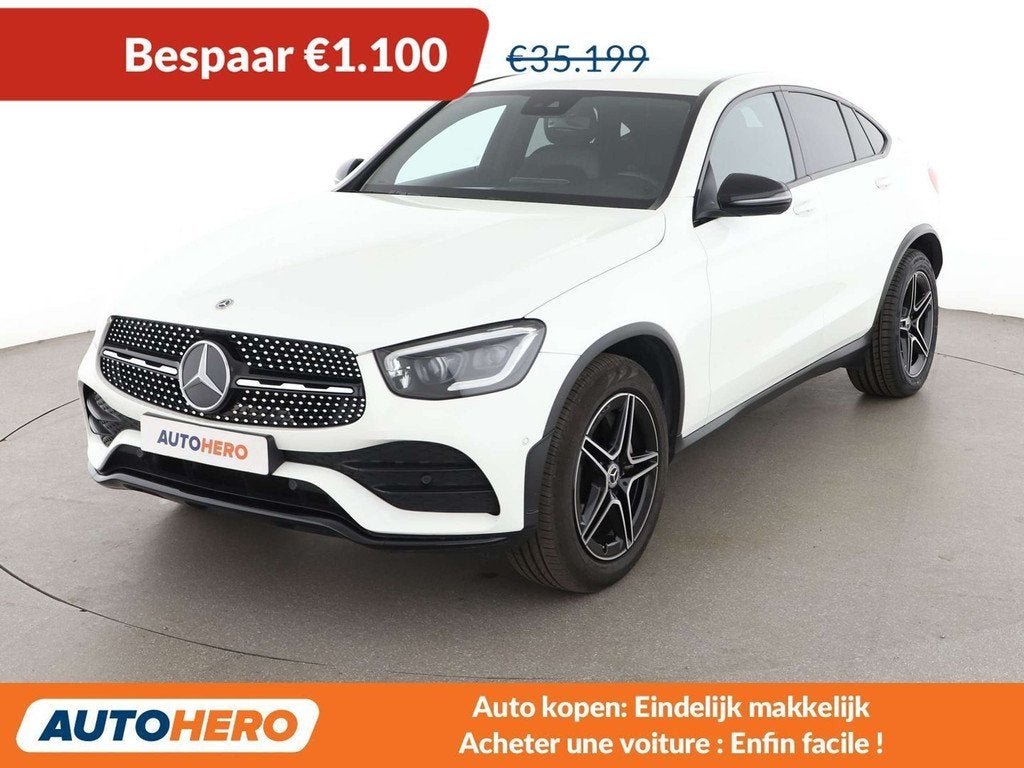 Mercedes-Benz GLC 200 GLC 200 d AMG Line (bj 2021), Auto's, Mercedes-Benz, Automaat, Achterwielaandrijving, Gebruikt, Wit