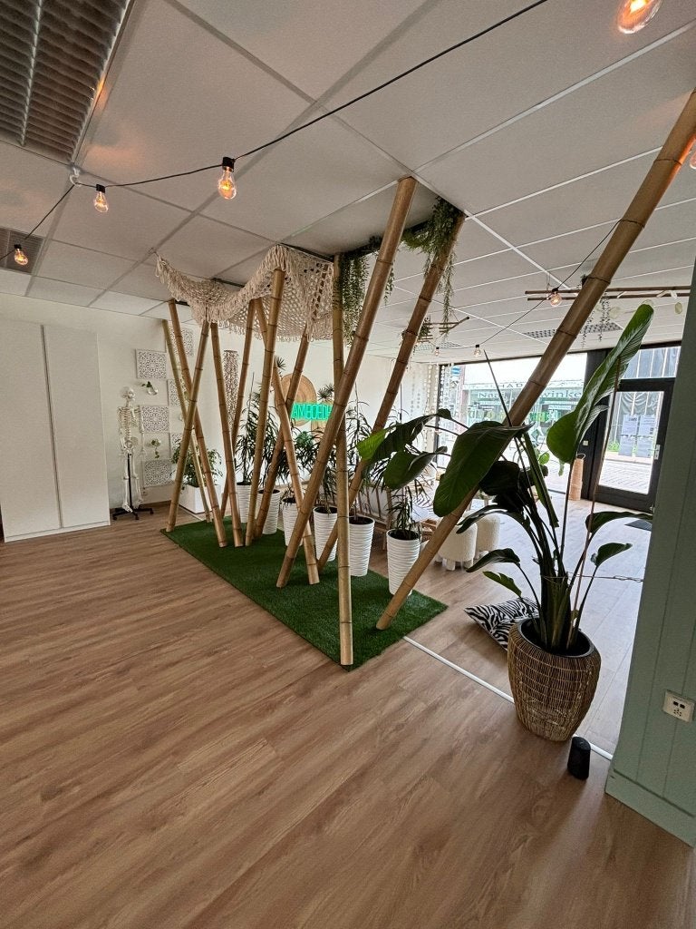 Macramé doek, Huis en Inrichting, Woonaccessoires | Wanddecoraties, Wandkleed, Zo goed als nieuw, Natuurlijk materiaal, 200 cm