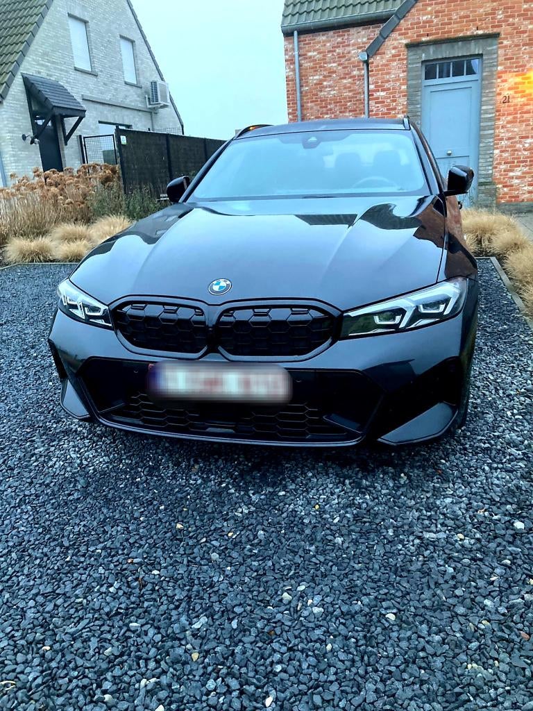 Bmw 320i Touring, Auto's, USB, Zwart, Break, 5 deurs