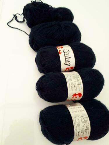 laine à tricoter bleu foncé, Hobby & Loisirs créatifs, Enlèvement