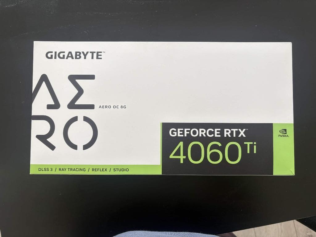 Nvidia RTX 4060ti (gigabyte aero), Computers en Software, Videokaarten, GDDR6, PCI-Express 4, Ophalen of Verzenden, Zo goed als nieuw