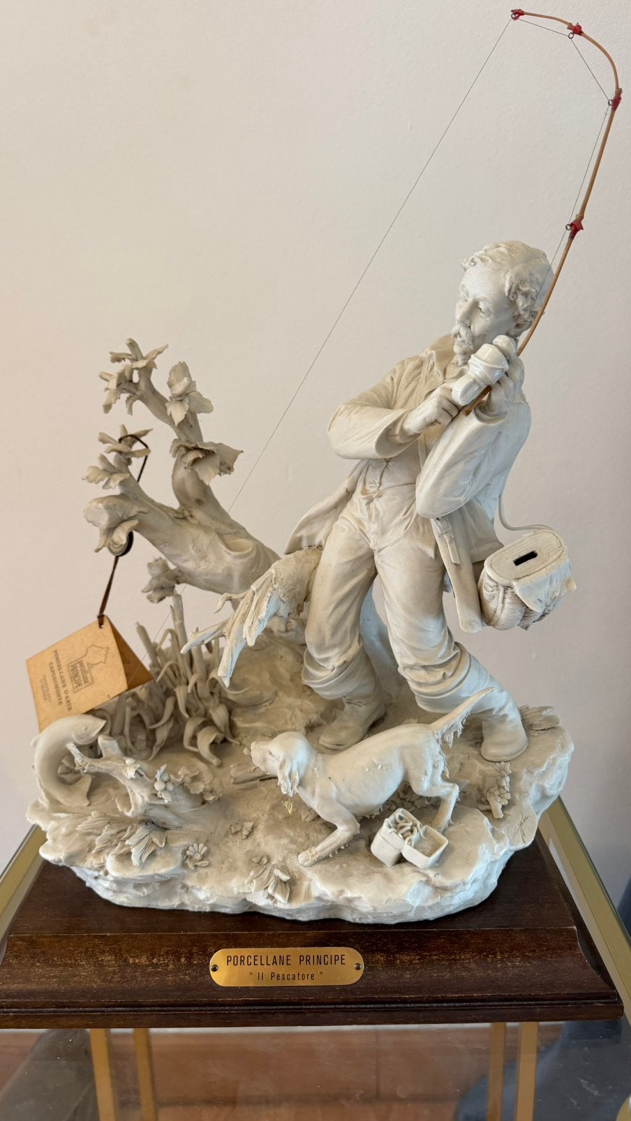 Capodimonte beeld II Pescatore, Verzamelen, Beelden en Beeldjes, Ophalen, Zo goed als nieuw