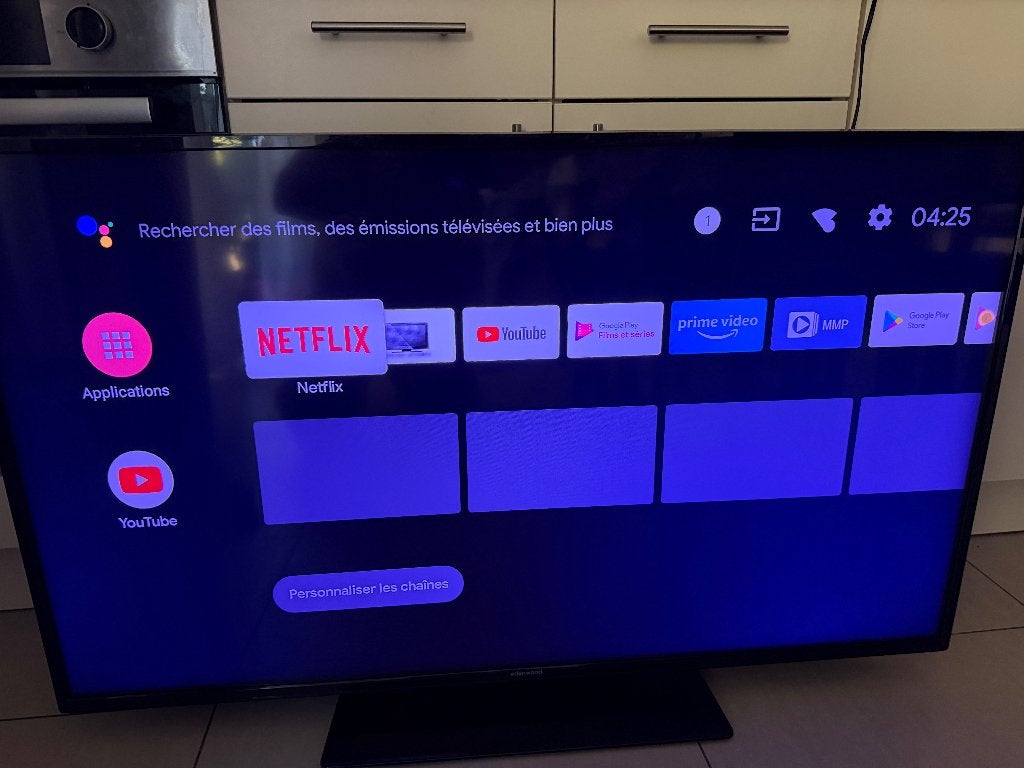 Smart TV UHD Edenwood, TV, Hi-fi & Vidéo, Autres marques, LED, 50 Hz, Enlèvement