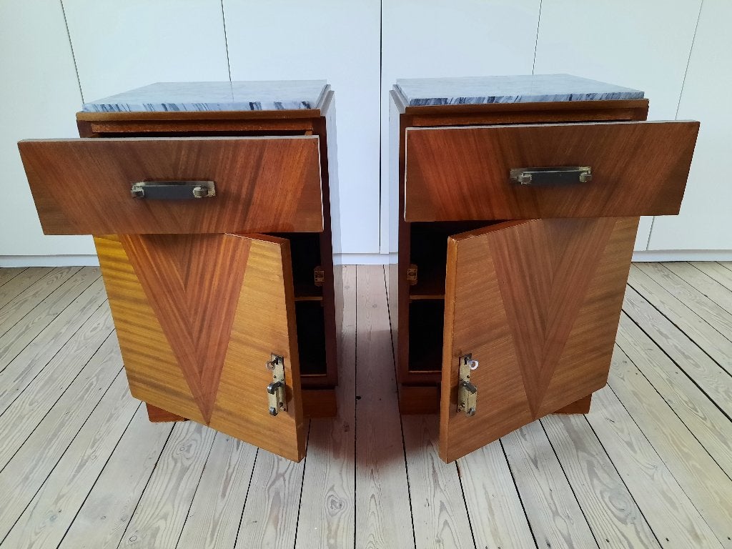 art deco kastjes, Ophalen