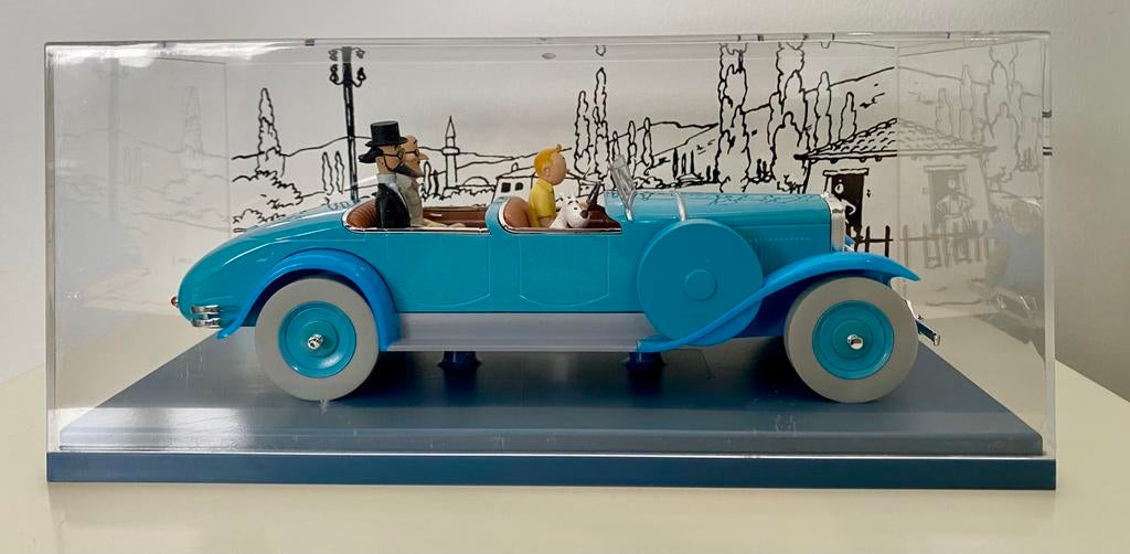Kuifje auto’s - De Torpedo van Dokter Finney - 1:24, Ophalen of Verzenden, Zo goed als nieuw, Auto
