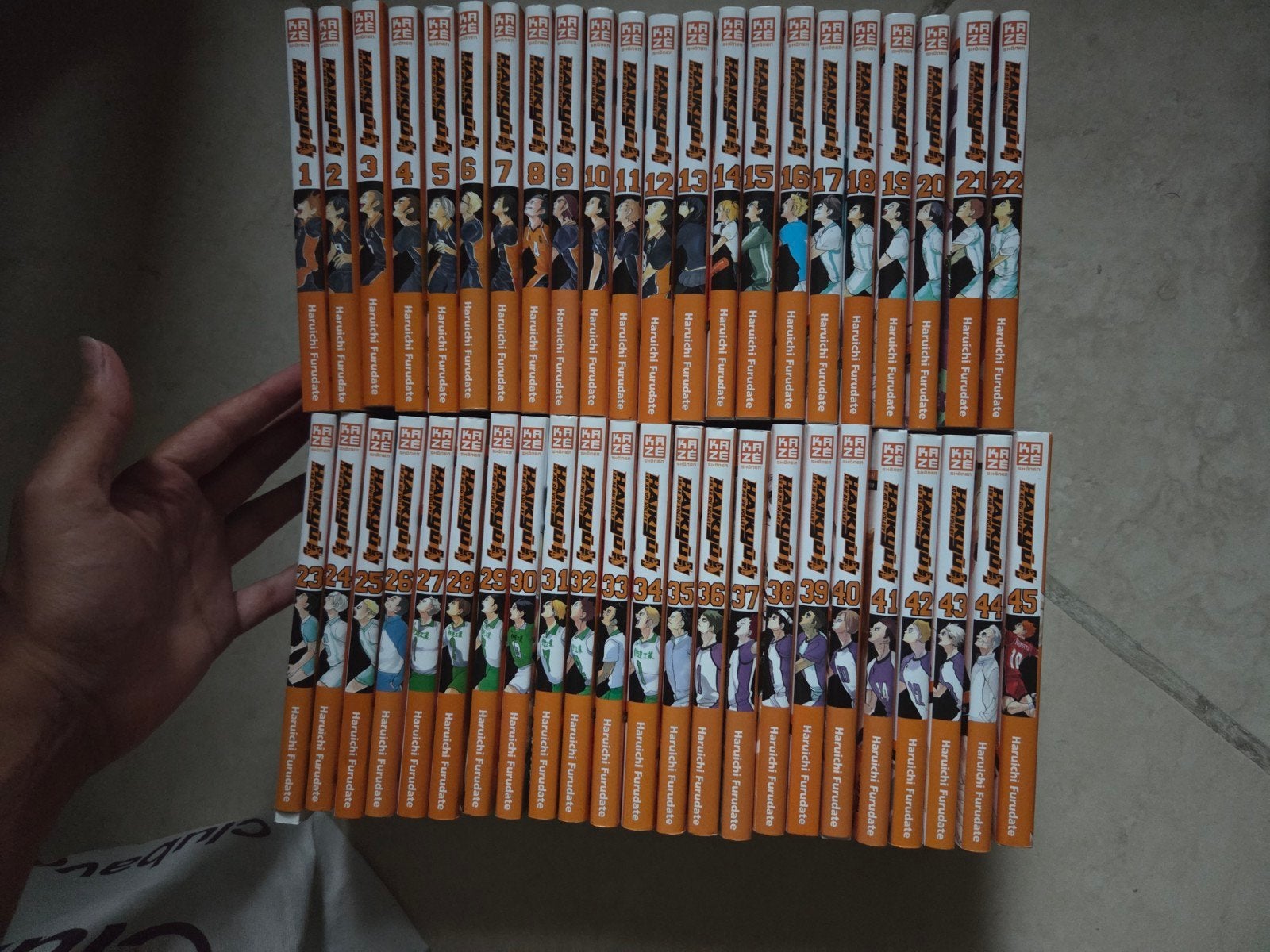 Manga Haikyu intégrale 45 tomes, Enlèvement ou Envoi