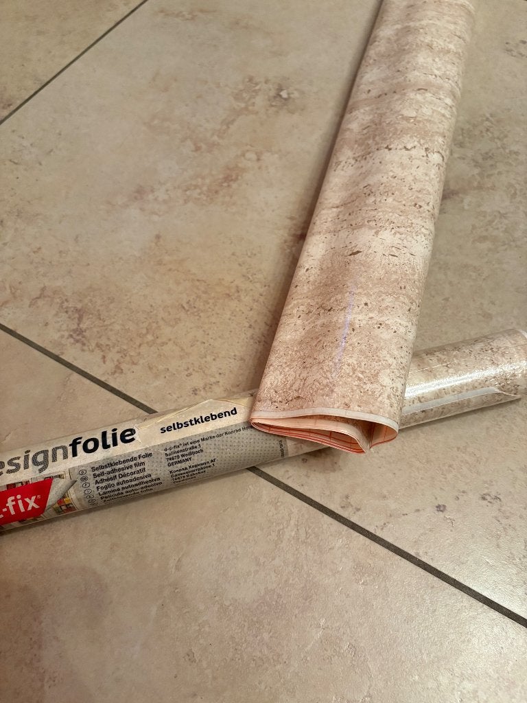 Zelfklevende folie beige, Ophalen of Verzenden, Nieuw