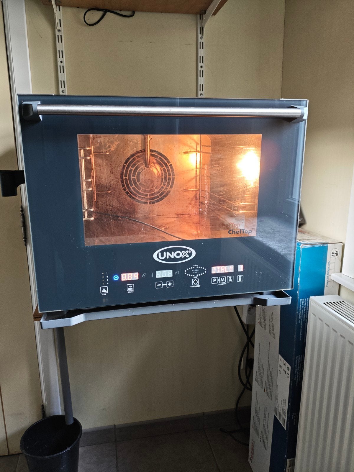 Unox Cheftop oven, Ophalen, Vrijstaand, Gebruikt, Overige merken