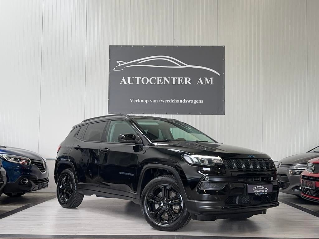 Jeep Compass PHEV 1.3 Turbo eAWD Night Eagle 1941 Year**, Automaat, 4 cilinders, Leder en Stof, Zwart