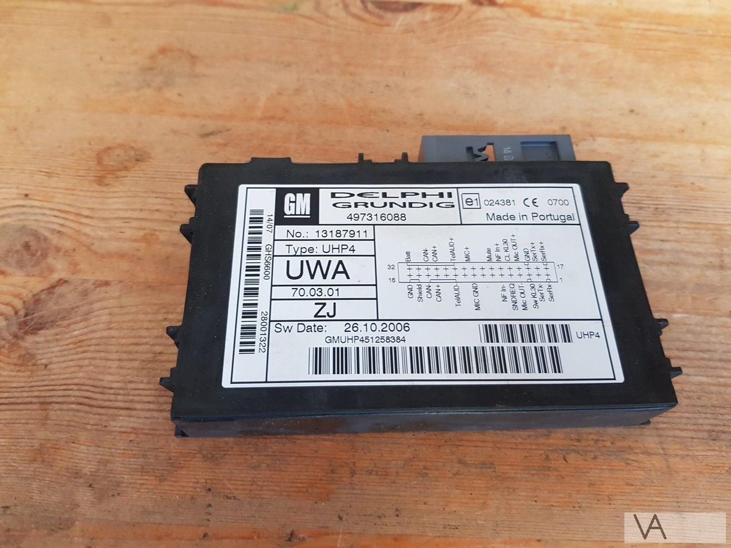 Opel Astra H Zafira B Vectra  Corsa D bluetooth module UHP4, Ophalen of Verzenden, -, -, -