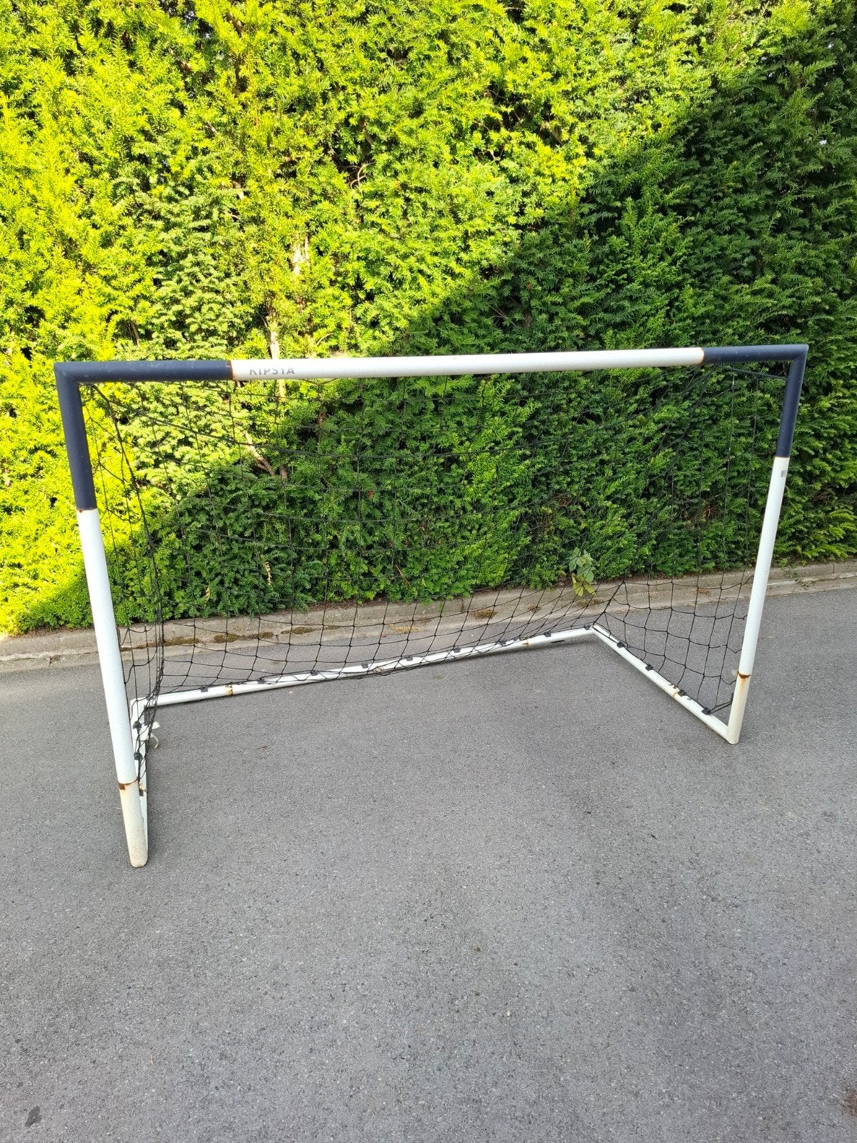 Voetbalgoal, Ophalen