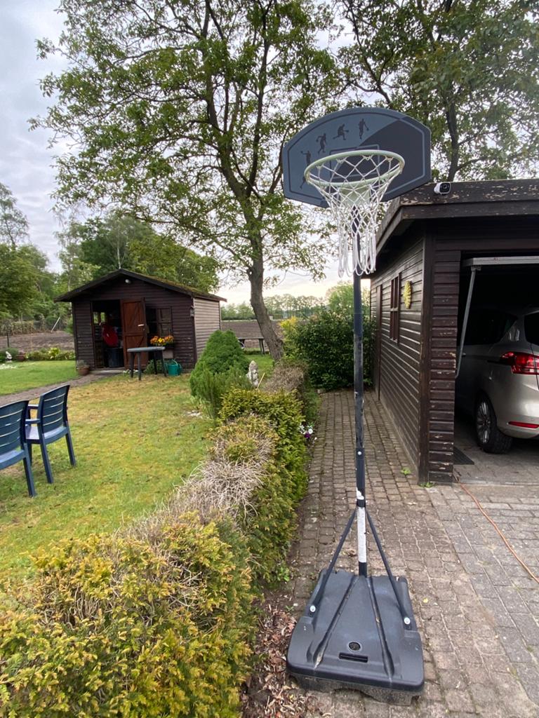 Basketbalring met staander, Sport en Fitness, Basketbal, Ophalen, Gebruikt