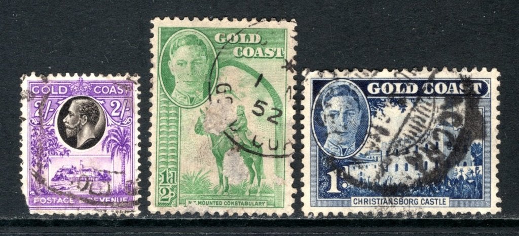 LOT DE TIMBRES DE LA CÔTE D'OR, timbrés, Envoi, Autres pays, Affranchi